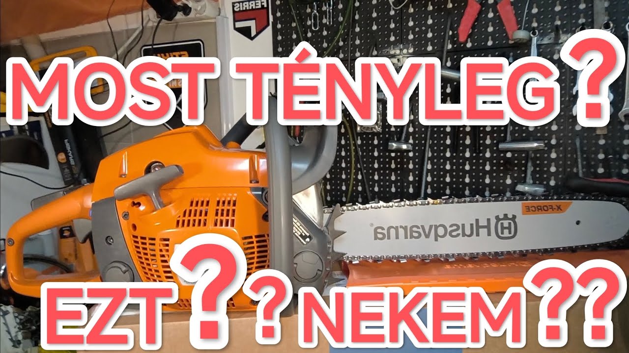 Új New Husqvarna 455 Rancher Unboxing...