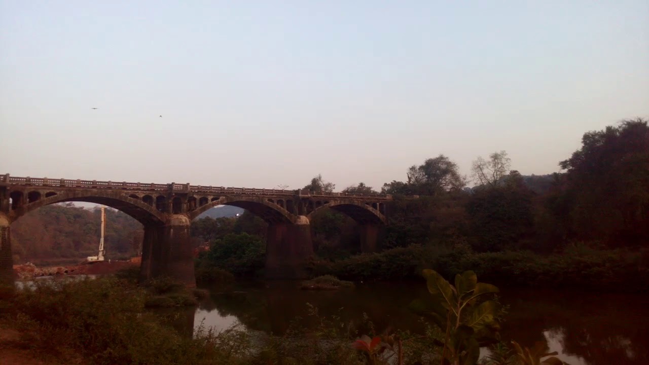 Historical Rajapur, This Bridge Made By British Build On Arjuna River.