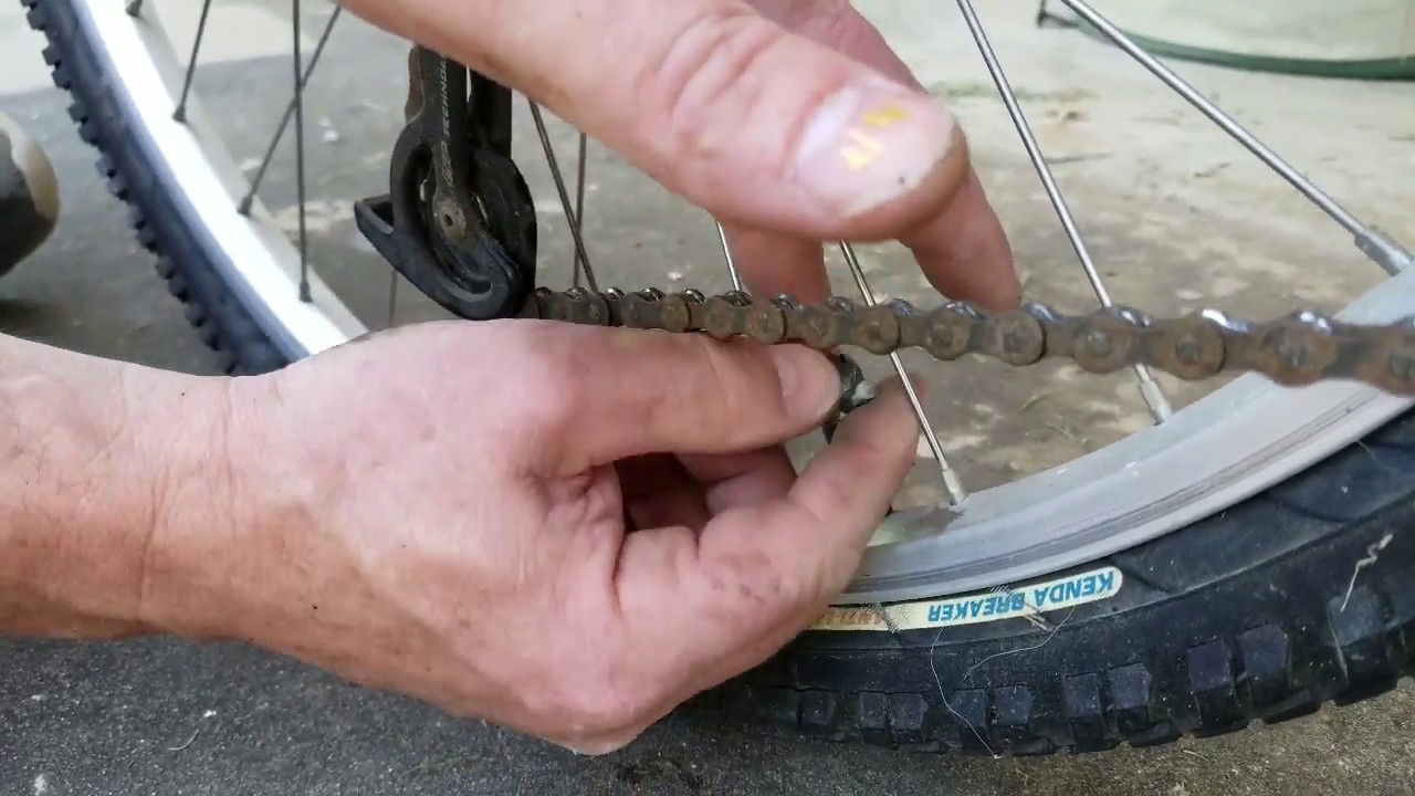 Bicycle Straighten a Valve Stem
