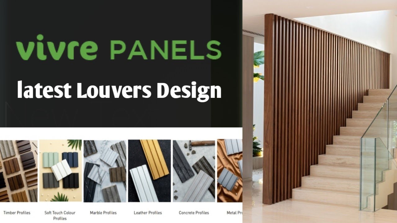 Louvers Wall Panel  || Vivre Panels #woodface