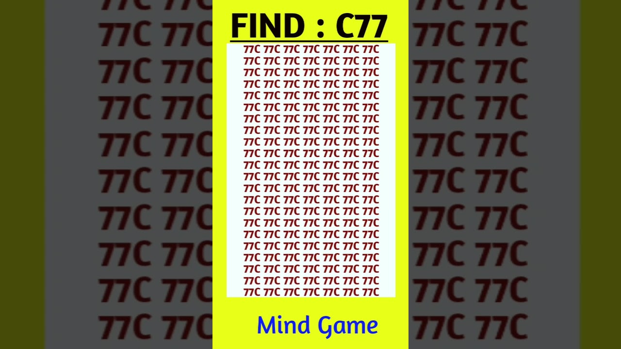 Find C77 🧐 #game #riddlejourney  #shorts