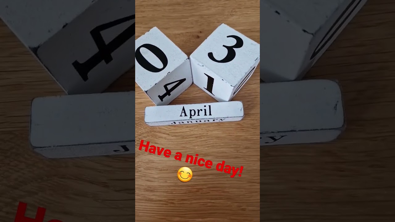 April 3 #shorts #calendar #2023