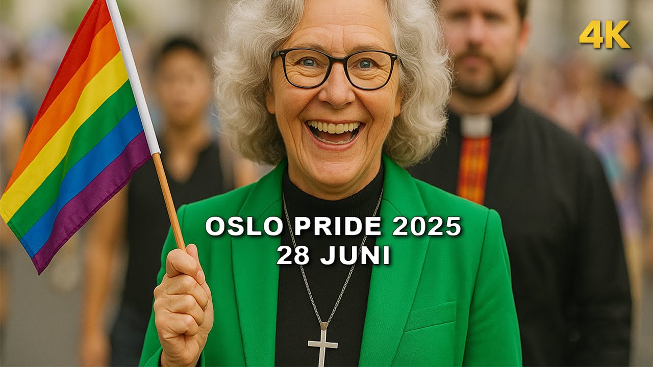 Oslo on Pride Day 🏳️‍🌈 | 2025 Parade Celebration in Norway’s Capital in 4K