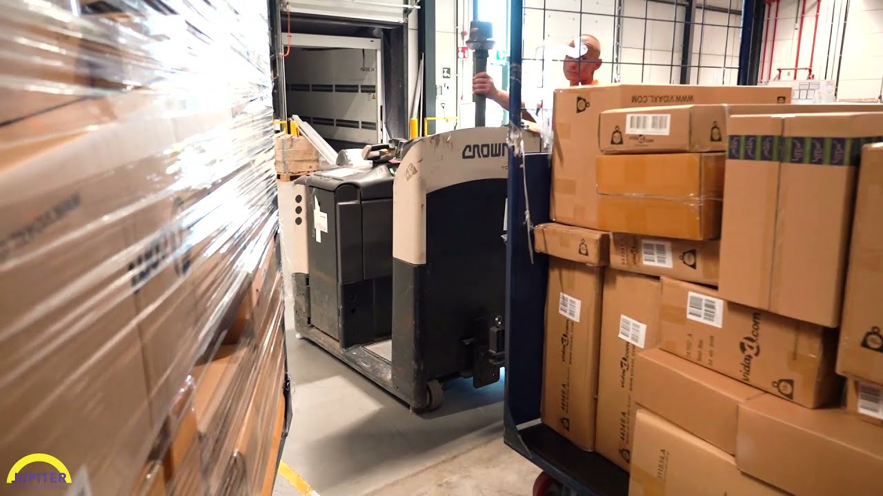 Jupiter working at logistics