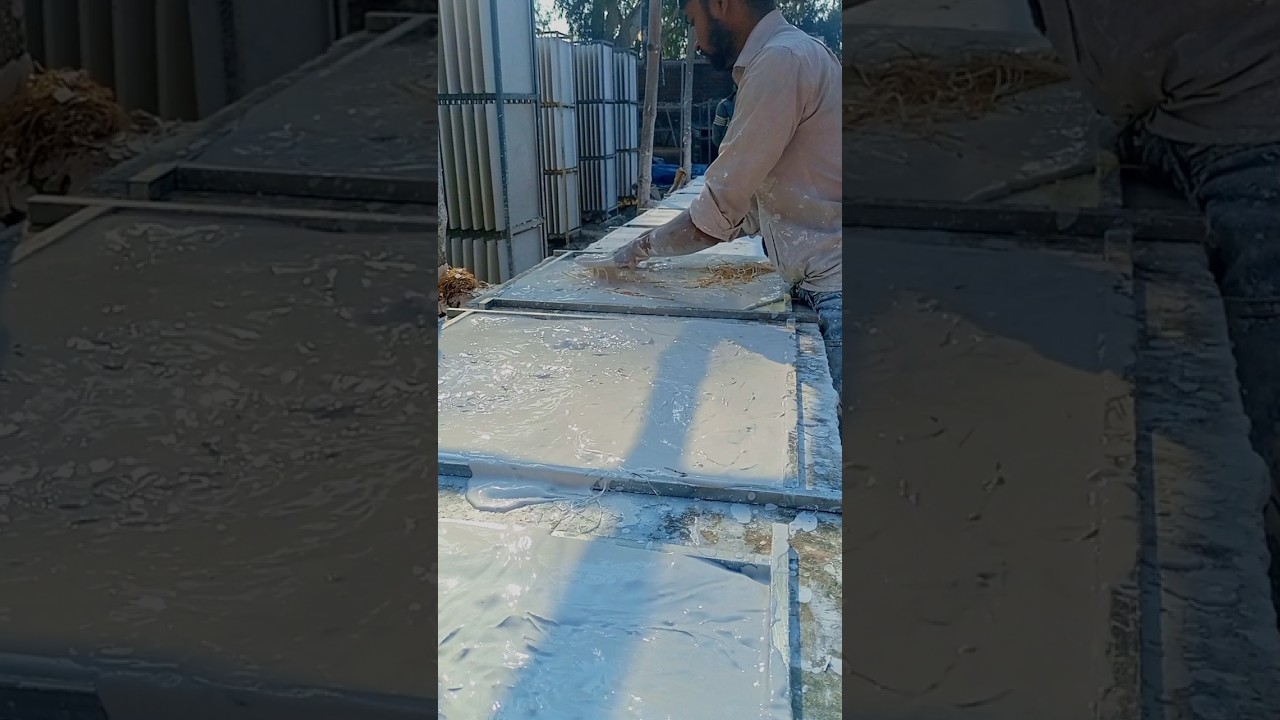 How to paint ceiling tile Making Process #shorts #ceiling #tiles