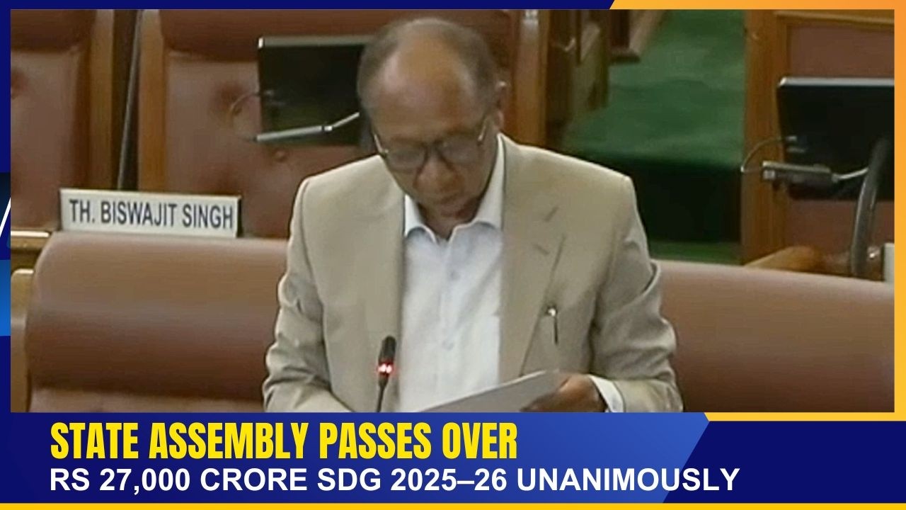 STATE ASSEMBLY PASSES OVER RS. 27,000 CRORE SDG 2025-26 UNANIMOUSLY     | 10 MAR 2026
