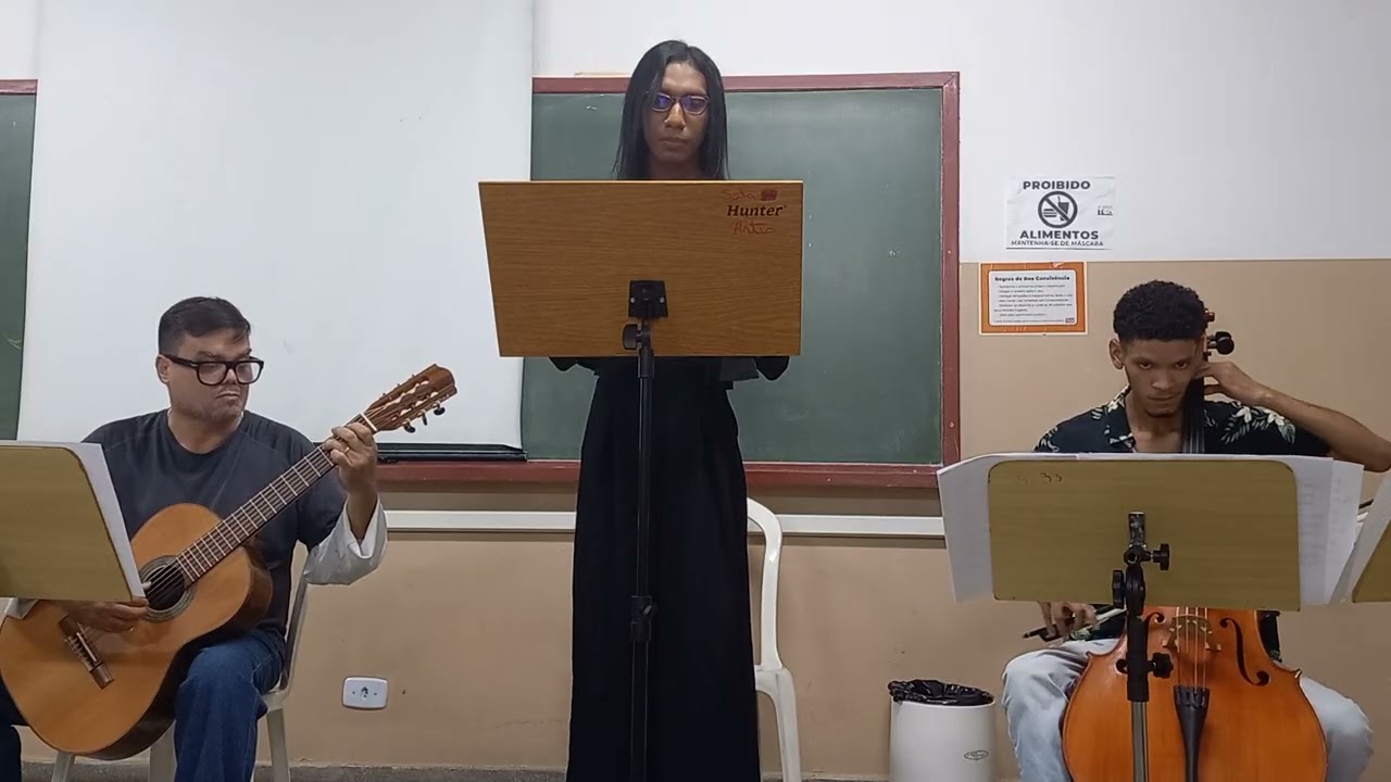 ENSAIO 2° RECITAL 2026  FLAIR , RAMIRES & SOPHIE    MELODIA SENTIMENTAL VILLA LOBOS