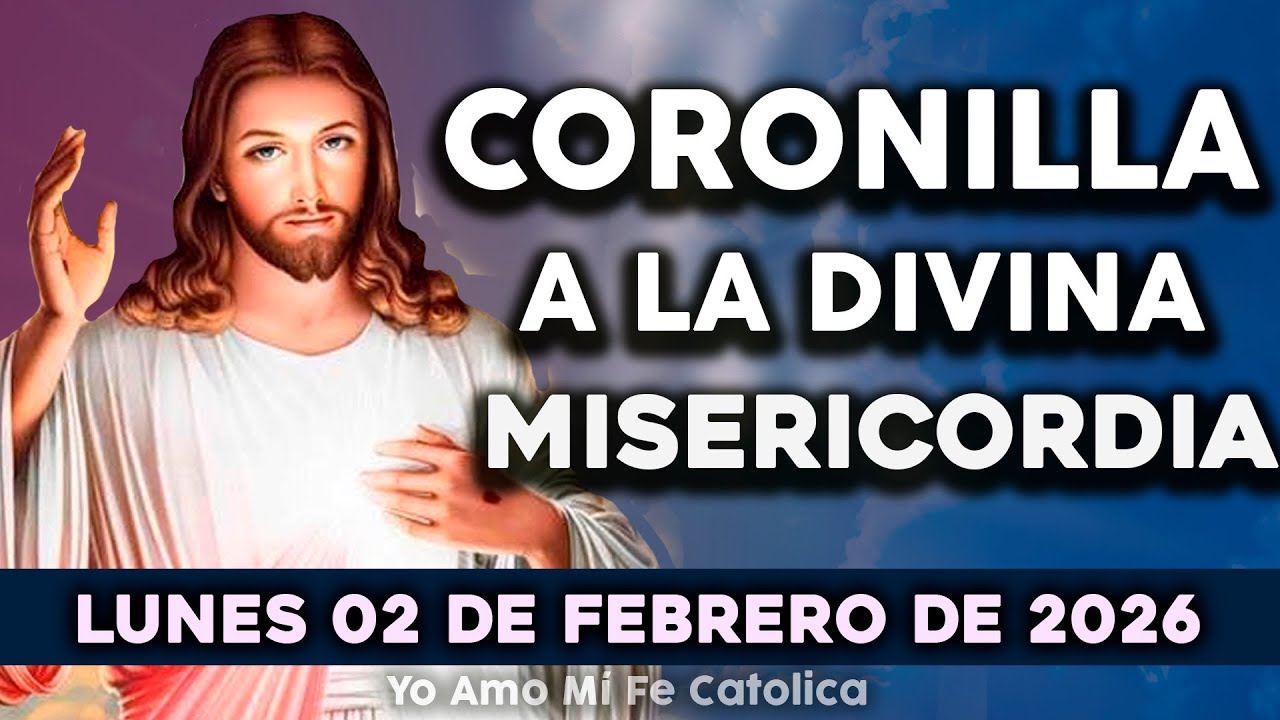 Coronilla a la Divina Misericordia Hoy Lunes 🙏 | Oración Poderosa | Jesús en Ti Confío
