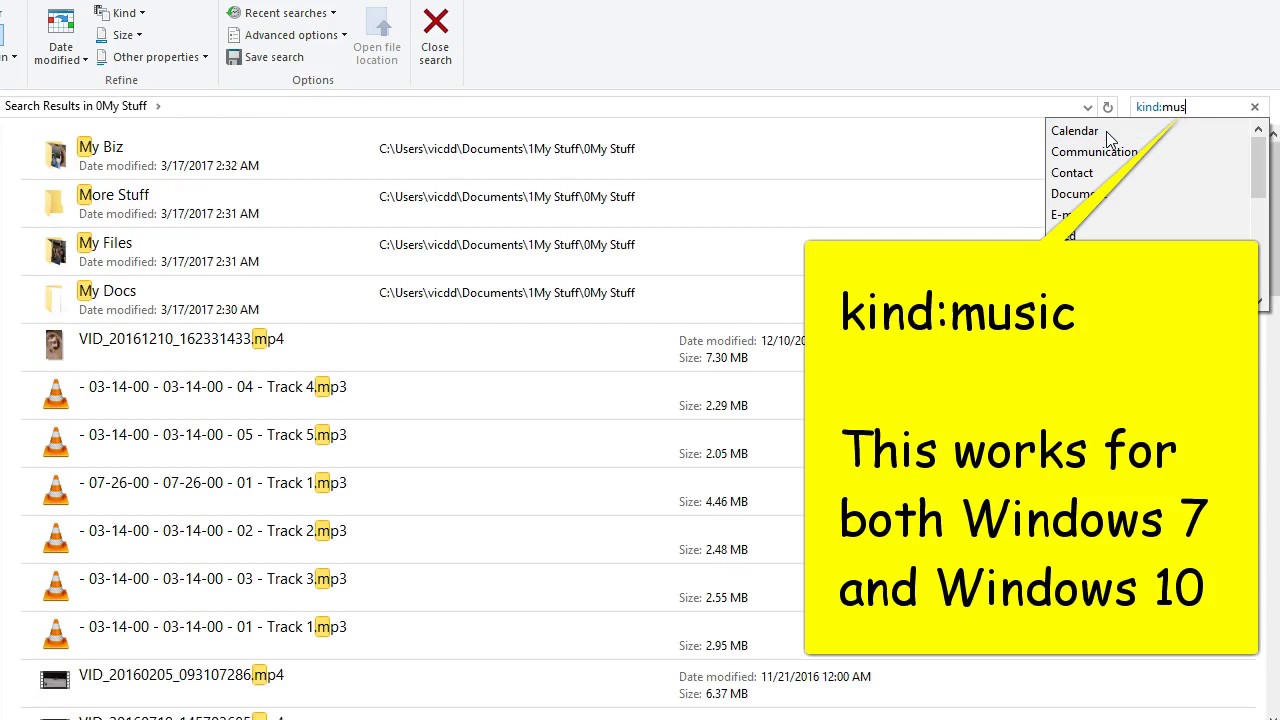 How To Search and Find All Your Music Files in Windows 10