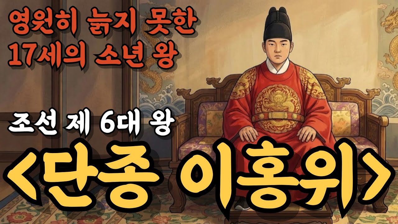 [조선 제 6대왕 단종 이홍위] #역사이야기 #한국사 #단종 #세조 #수양대군  #계유정난 #조선역사 #조선이야기 #역사tmi #권력 #정치이야기 #세종 #문종 #조선왕조실록 #왕