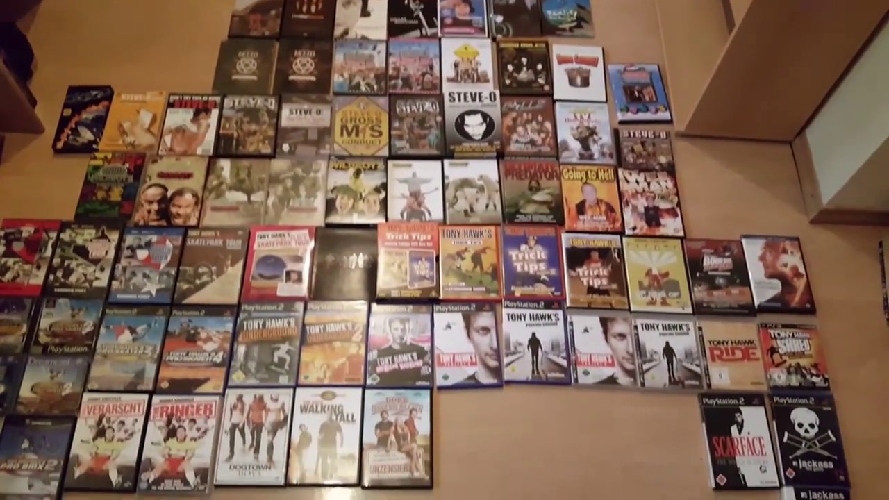 Biggest Bam Margera MTV Jackass CKY DVD Collection in the World from 1996 to 2019