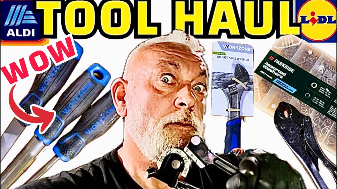 ALDI & LIDL TOOLS 😃 FILES, RASPS, PIPE BENDER, ADJUSTABLE SPANNERS & MORE 
