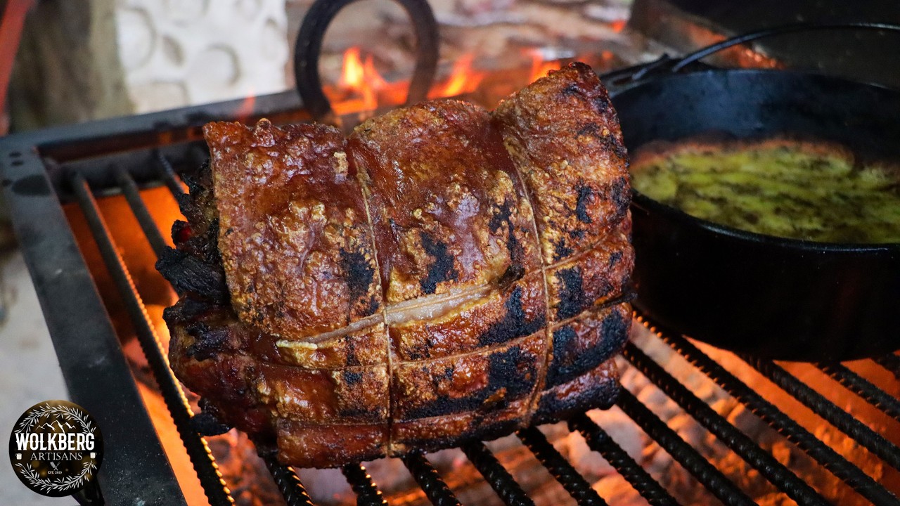 60K Subscribers SPECIAL! | Crispy Pork Loin Stuffed With Roasted Red Peppers | Christmas Recipes
