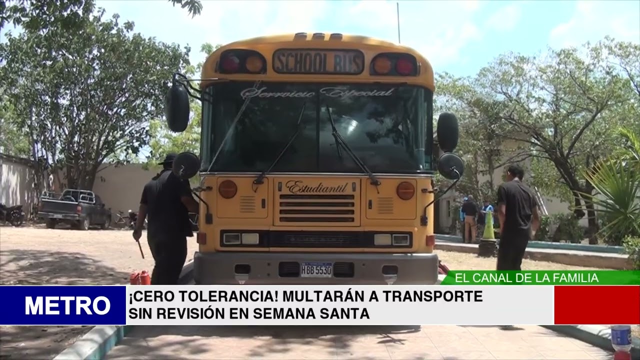 ¡CERO TOLERANCIA! MULTARÁN A TRANSPORTE SIN REVISIÓN EN SEMANA SANTA