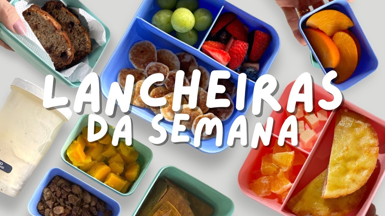 Lancheiras da semana #1 - 2025 | Thalita Campedelli