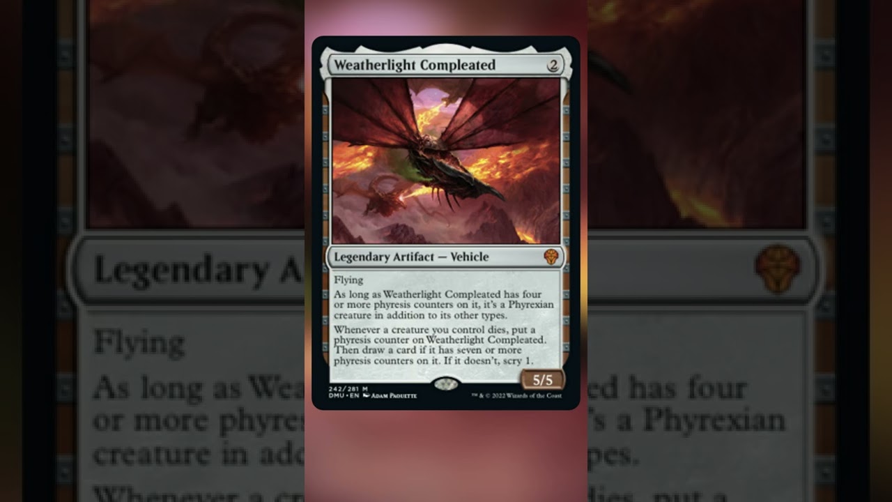 The Weatherlight is Under Phyrexian Control!? Dominaria United Spoiler #shorts