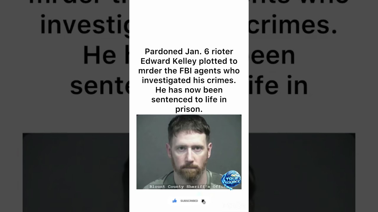 He Was Pardoned... Then Received A LIFE Sentence?! 🤯🚨 #EdwardKelley #BreakingNews #jan6th