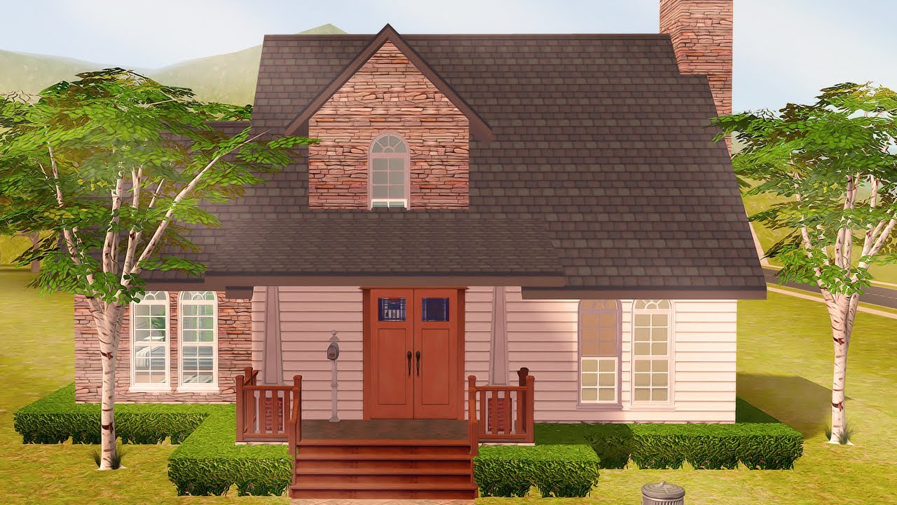SINGLE SIM HOUSE // The Sims 2: Speed Build