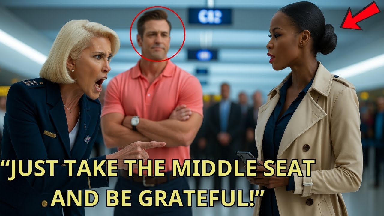 Black Girl Denied Her First Class Seat—Until the Airline CEO Recognized Her as His Boss!