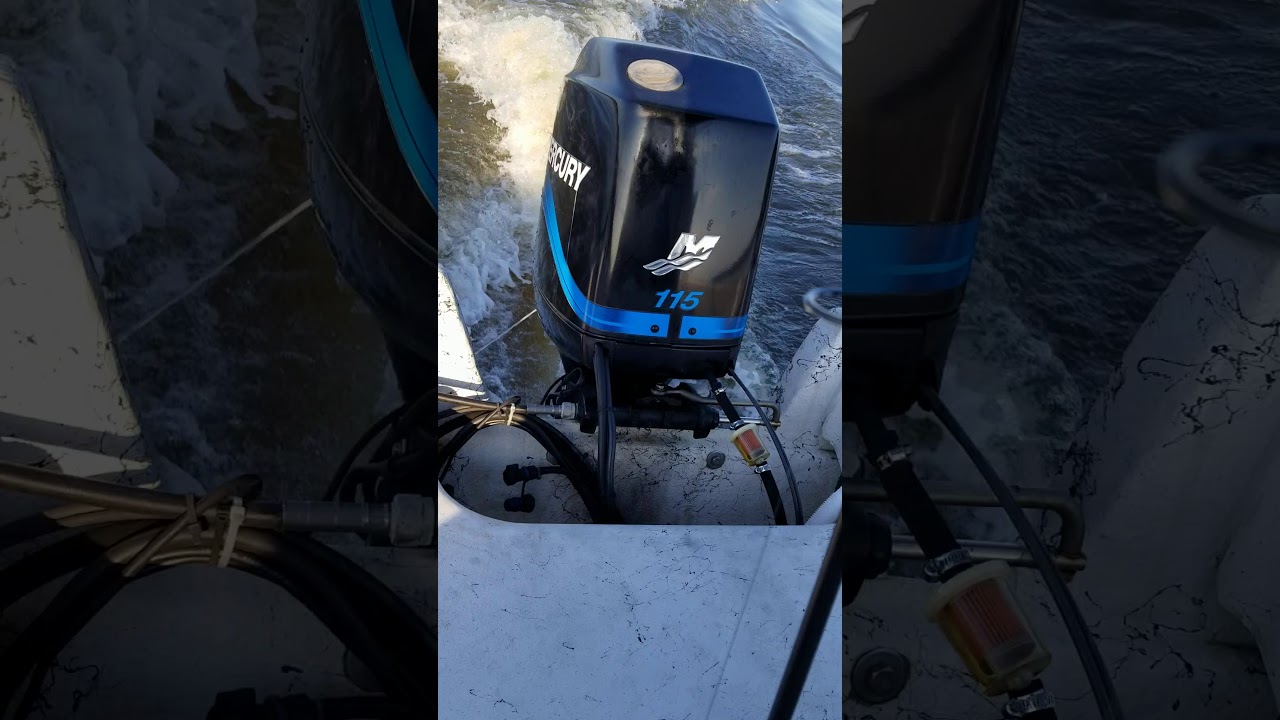 2003 Mercury 2 stroke 115hp loses power under load.
