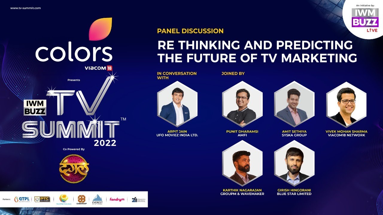 TV Summit 2022: Panel Discussion: Re Thinking and Predicting The Future of TV Marketing