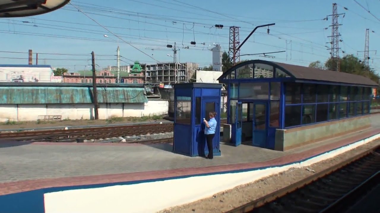 Вид из окна поезда Нижний Новгород,Киров