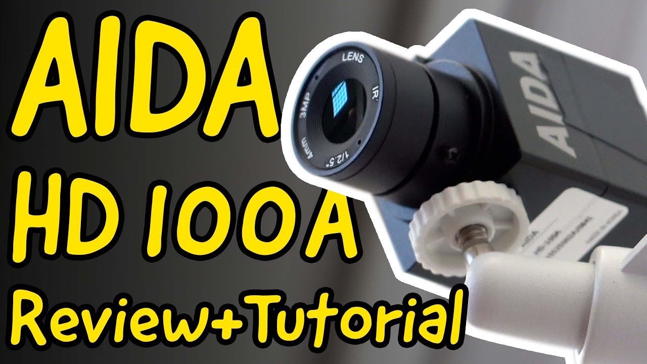 This is the Ultimate Webcam for Your Stream | AIDA HD-100A POV Camera Review + Tutorial