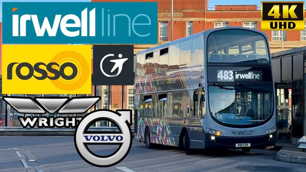 [Transdev: Irwell Line 483 Burnley to Bury via Rawtenstall & Walmersley] Wright Eclipse G2 VolvoB9TL
