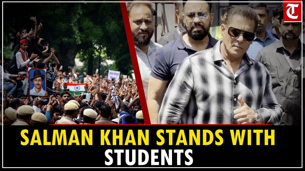 WATCH: Salman Khan Breaks Silence, Backs Students Over NEET Paper Leak Protest
