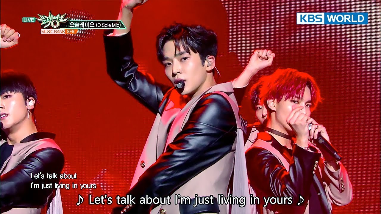SF9 - O Sole Mio (오솔레미오) [Music Bank / 2017.10.27]