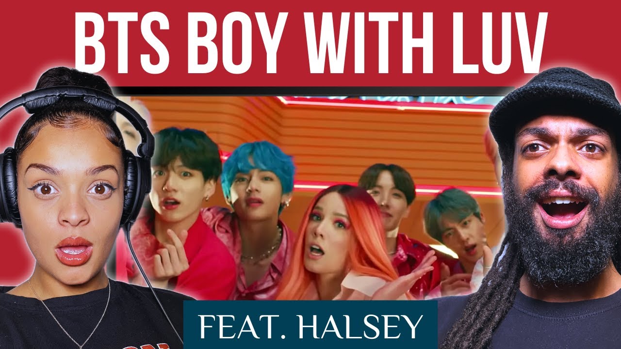 BTS Boy With Luv feat Halsey REACTION | First Time Hearing