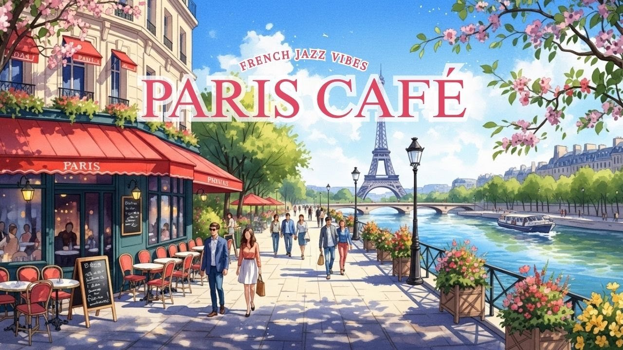𝐏𝐚𝐫𝐢𝐬 𝐂𝐚𝐟𝐞́ ☕ French Instrumental Music — Coffee & Cozy Playlist | Musique Française