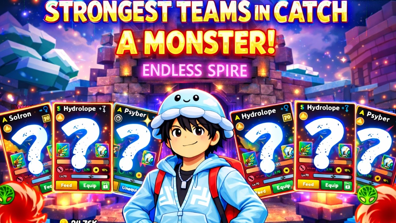 THESE TEAMS ARE BROKEN!! [Catch a Monster]