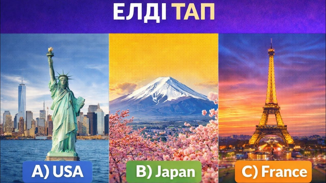 🧠ЕЛДЕР ТУРАЛЫ ҚЫЗЫҚТЫ QUIZ