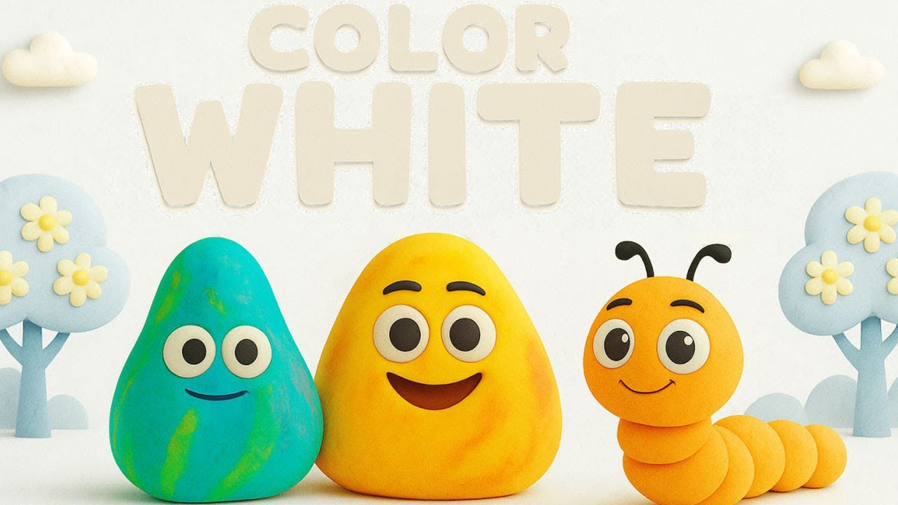 Let’s Learn WHITE!  Fun Color Adventure for Kids
