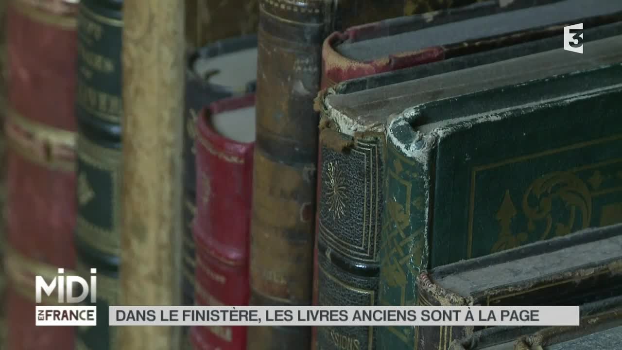 MADE IN FRANCE : Dans le Finistère, les livres anciens sont à la page