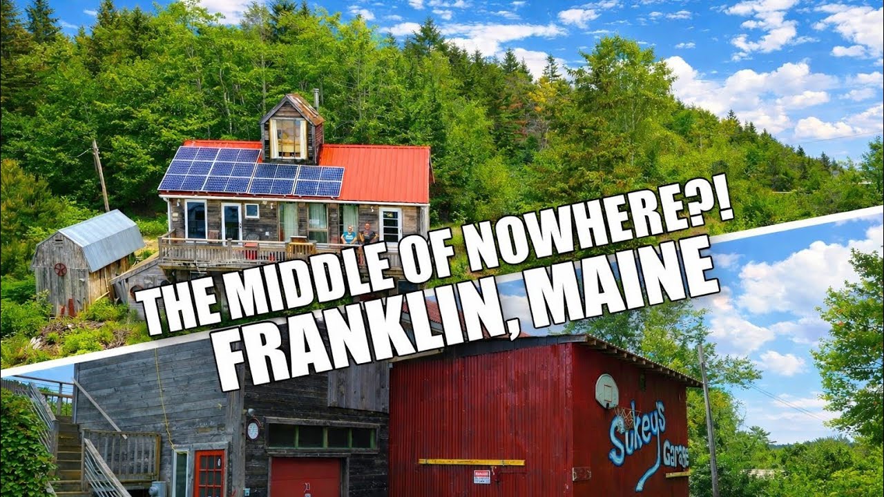 We Stayed in the Middle of Nowhere!  Remote life in Franklin, Maine