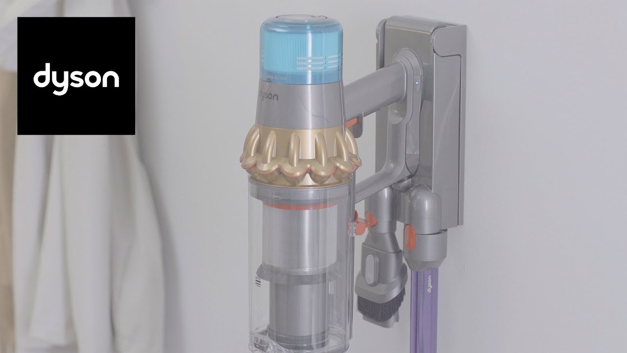 How to charge Dyson V15 Detect&trade; cordless vacuum | Battery charging and LED indicator guide
