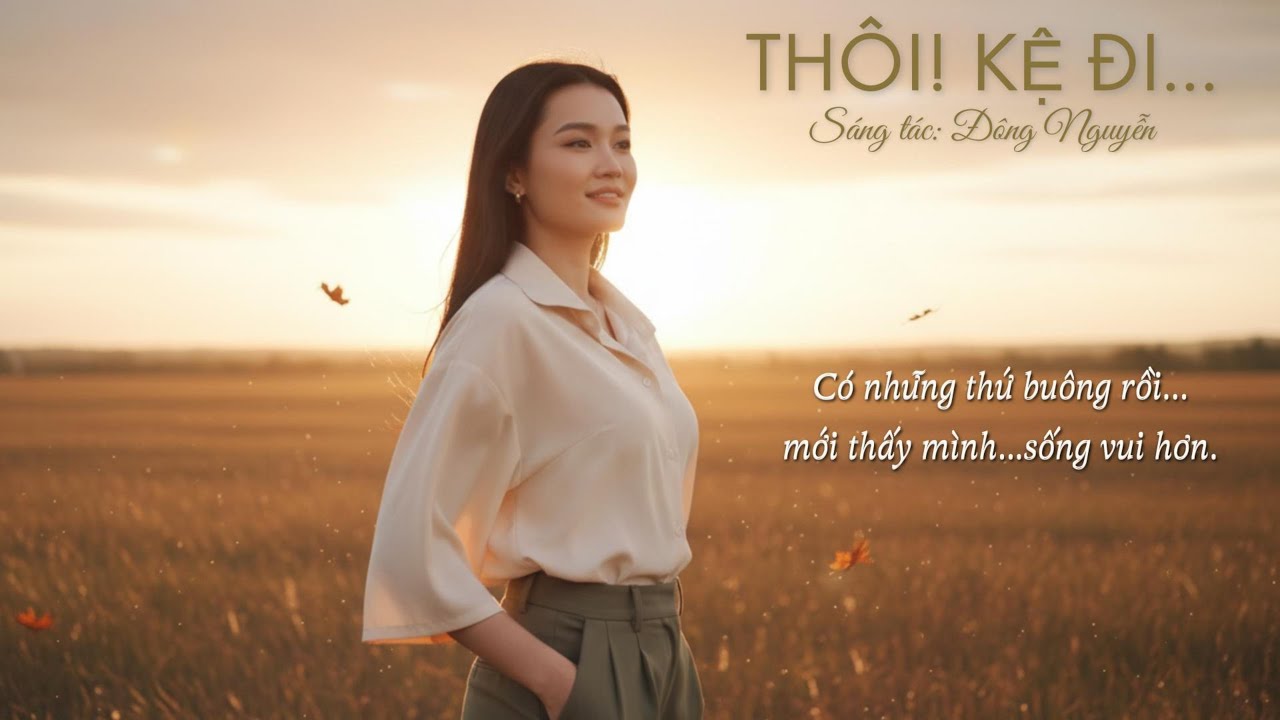 THÔI KỆ ĐI - JENNMI NGUYEN - Bài hát gây nghiện...Thôi kệ đi để gió cuốn hết muộn phiền..