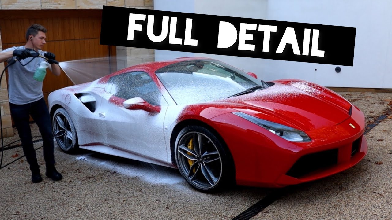 Ferrari 488 - Wash, Polish & Ceramic Coating