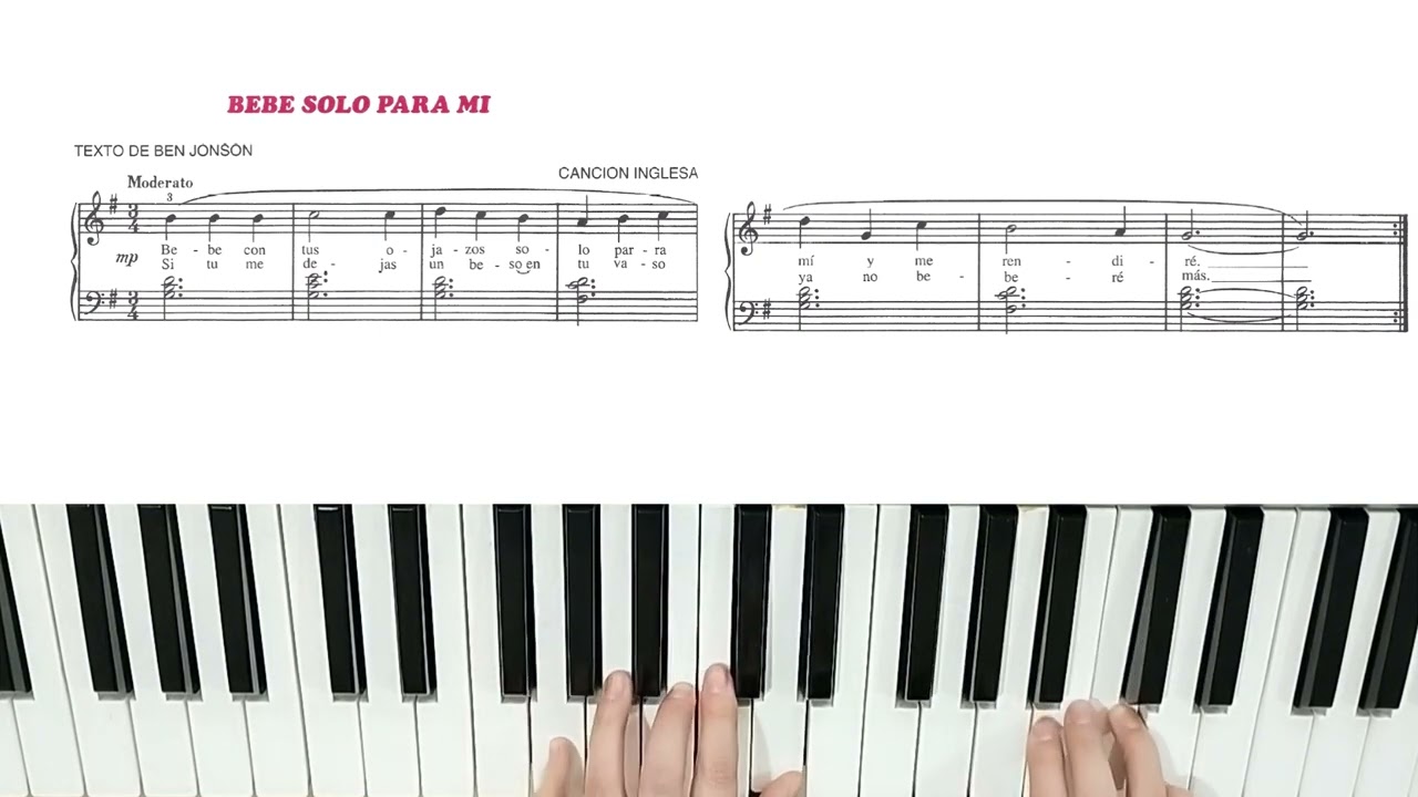 30 Bebé solo para mi   Piano para principantes adultos   J Bastien