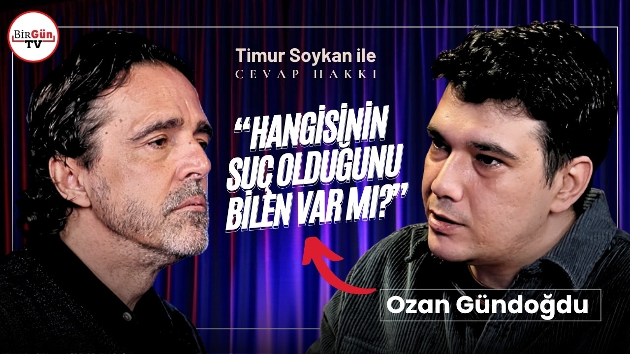 Ozan G&uuml;ndoğdu: &ldquo;&Uuml;niversitede 7 ay cezaevinde yattım!&rdquo; I Timur Soykan ile Cevap Hakkı #06