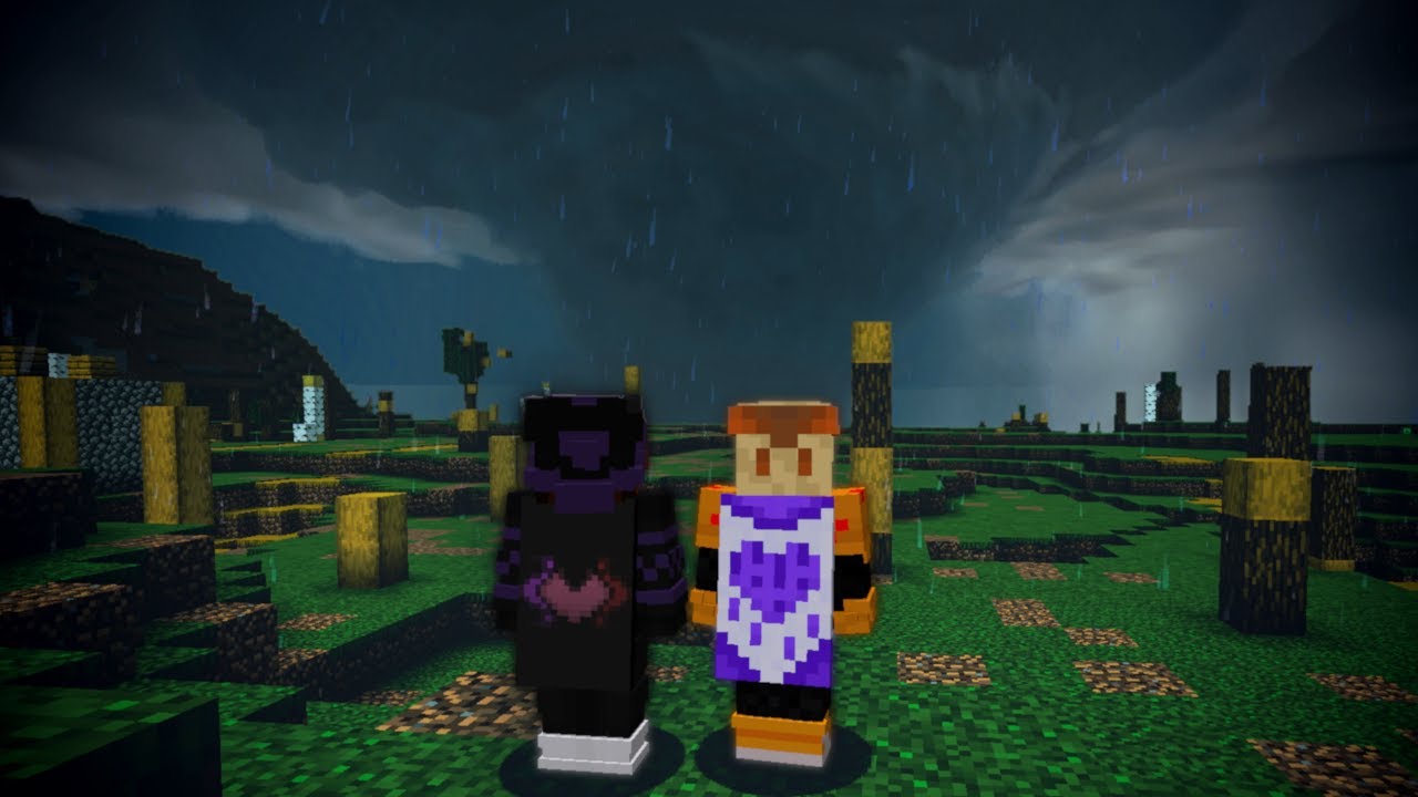 NIČIVÉ TORNÁDO NÁM ZNIČILO DŮM V MINECRAFTU! | ProtoManly's Weather /w @kingplayer9824