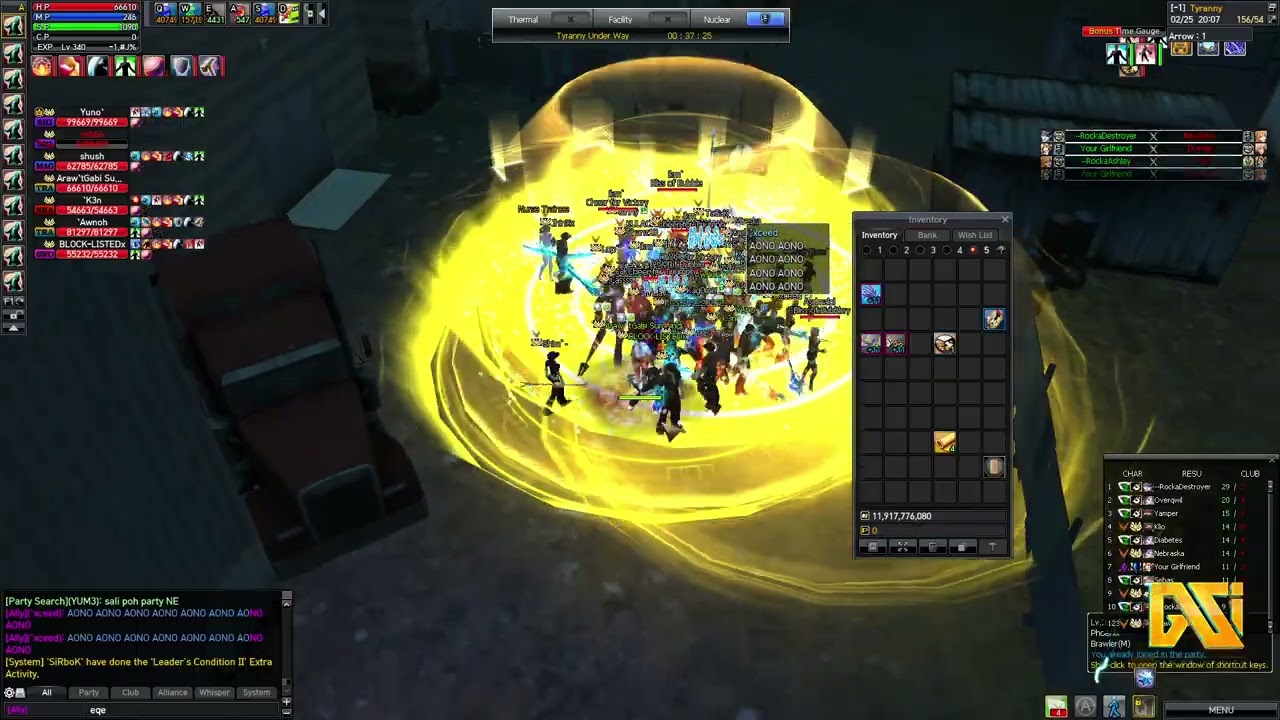 DEX SHAPER | DEF NUC TOWER X TOP GUILD 8PM | 2-25-26 | RAN GS INFINITY EP 11