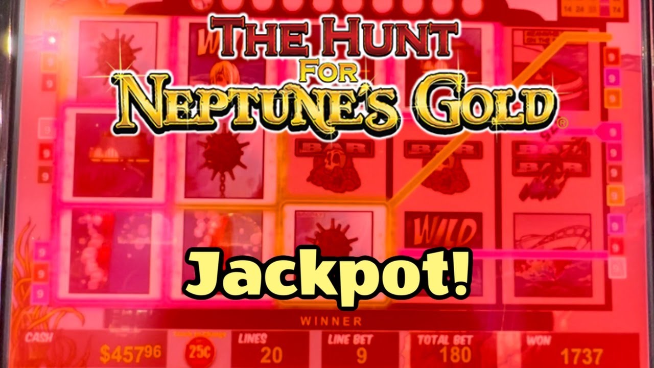 MORE RED SPINS BRINGING THE JACKPOT! HUNT FOR NEPTUNES GOLD IS ON FIRE!