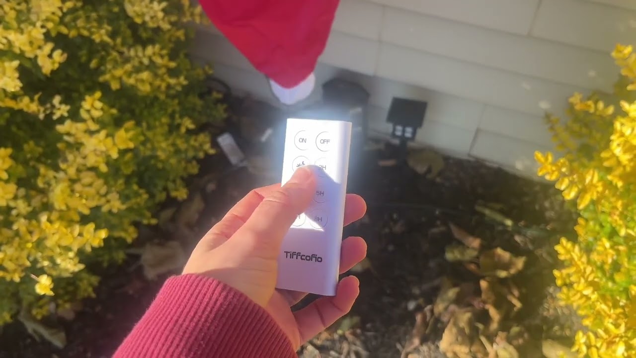 Honest review of TiFFCOFiO Outdoor Power Stake Timer, 100FT Remote Control, Dusk to Dawn Christmas