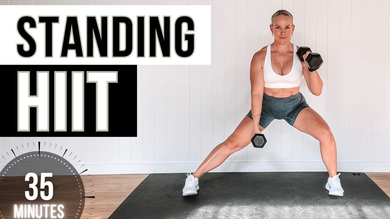 Standing Dumbbell Workout for Fat Loss | No Floor Work