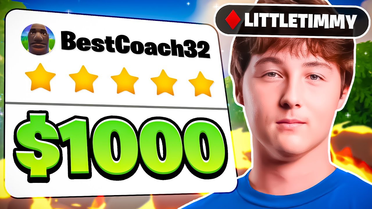 I Went UNDERCOVER With a PRO Fortnite Coach&hellip; 🤫