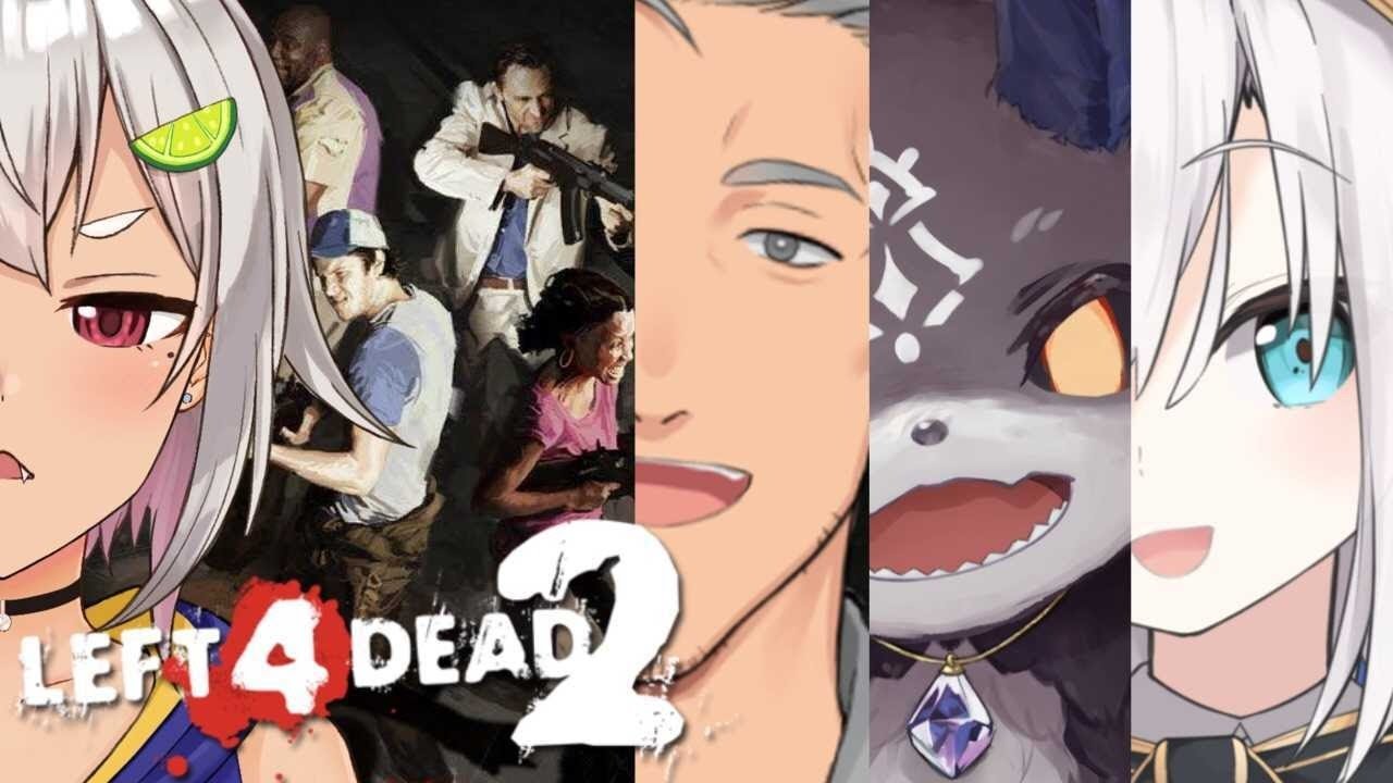 【L4D2】邪悪な奴らによる邪悪なる宴！しるでび！【#SilverDevilS/葉山舞鈴/にじさんじ】