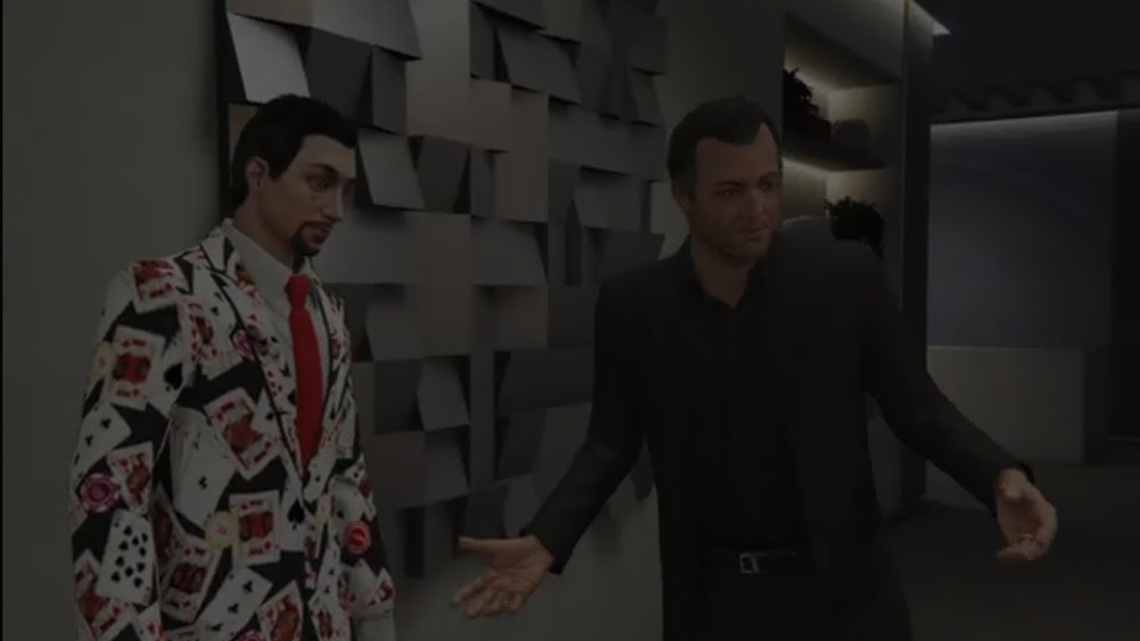Harry Storm Meets Michael De Santa On GTA V